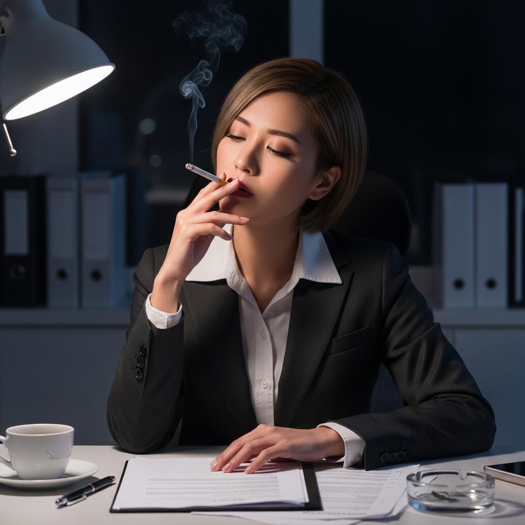 机上喫煙　まるで昭和の出来事