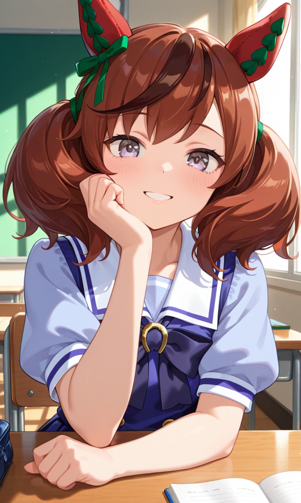 勉強をみてくれるネイチャさん