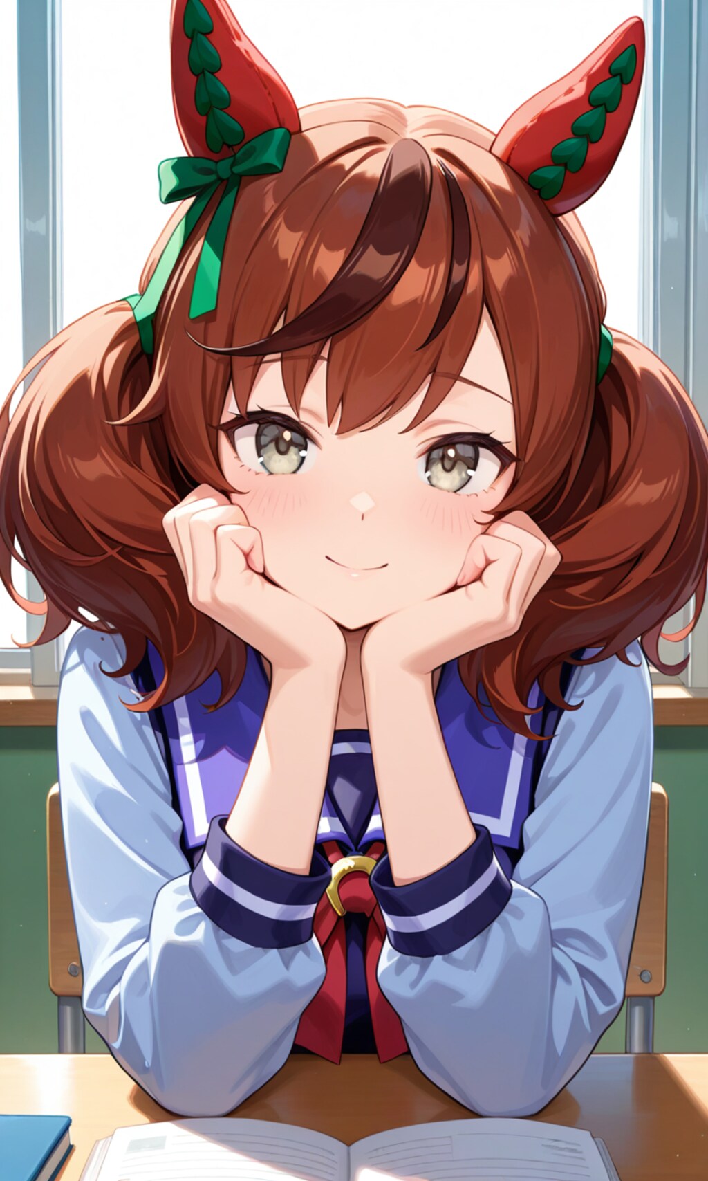 勉強をみてくれるネイチャさん
