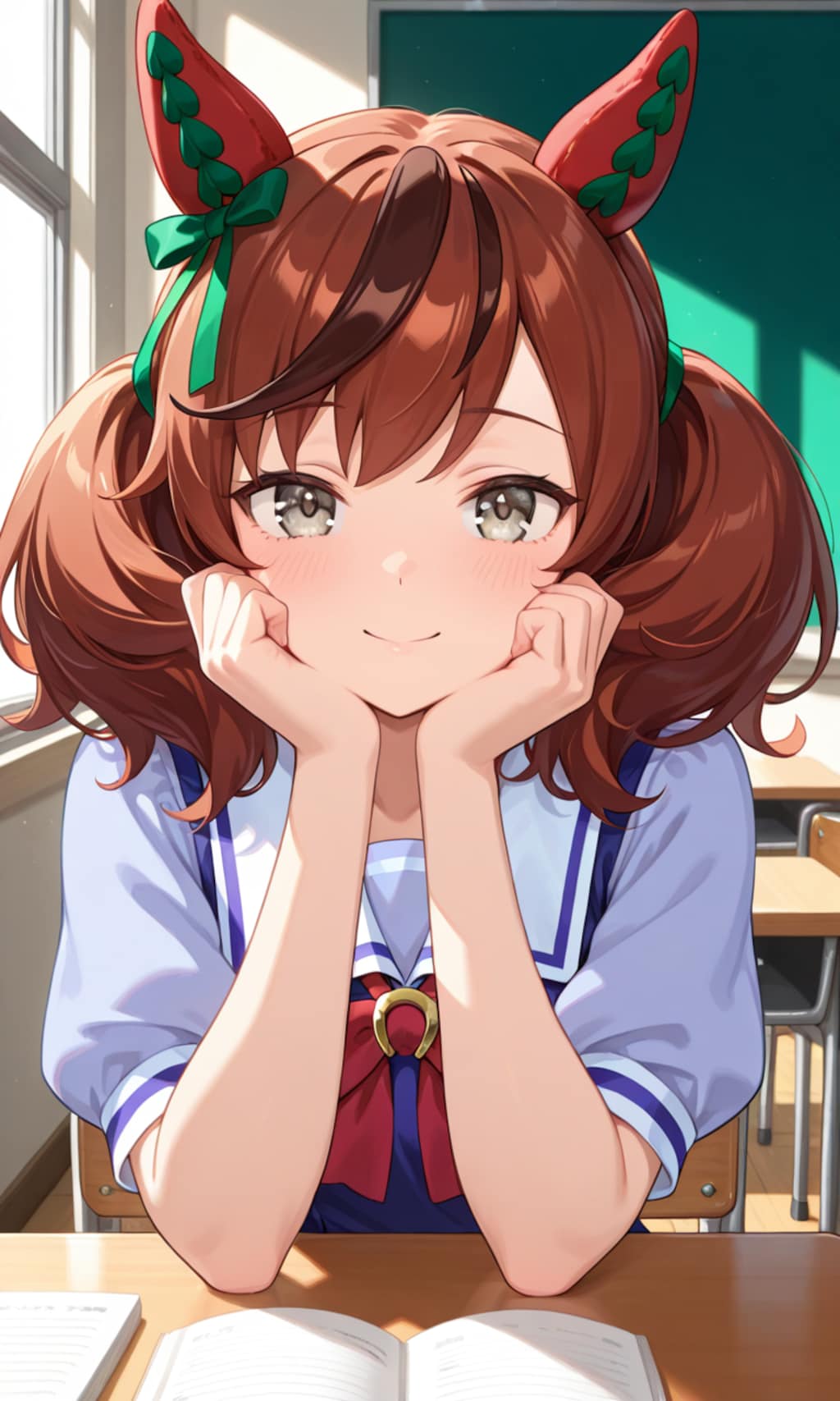 勉強をみてくれるネイチャさん