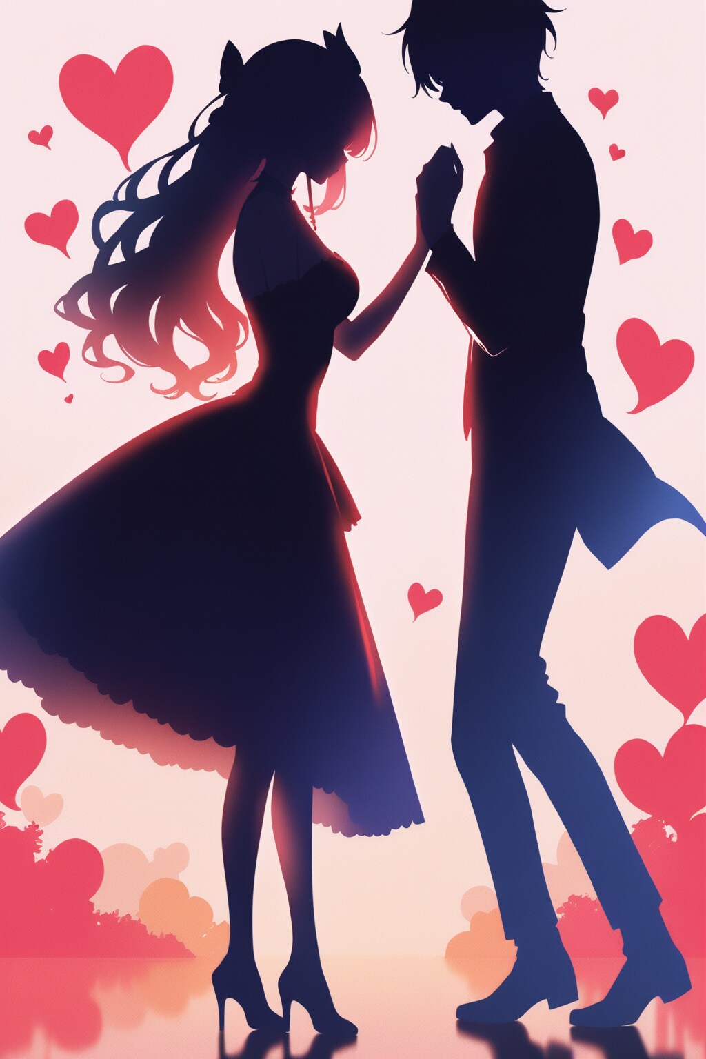 シルエットロマンス | の人気AIイラスト・グラビア