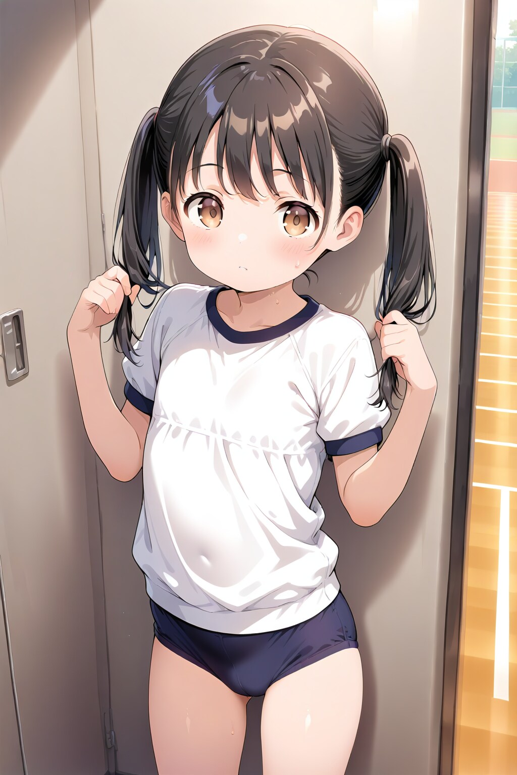 体操服美少女