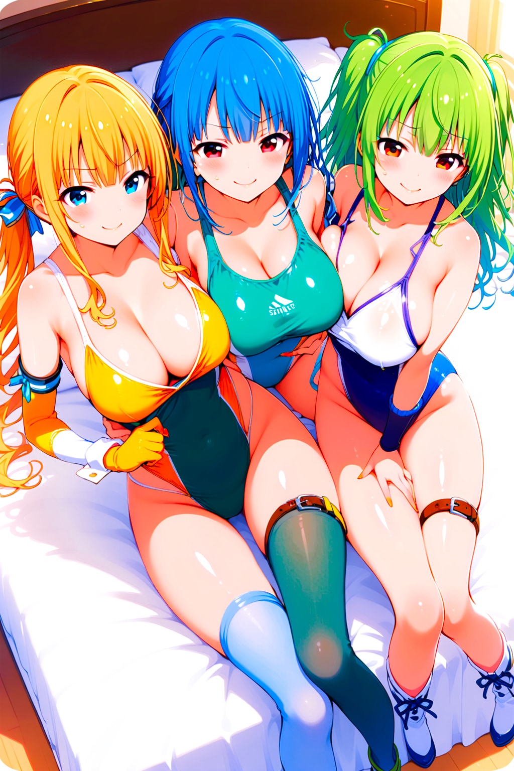 競泳水着ギャルハーレムへようこそ！