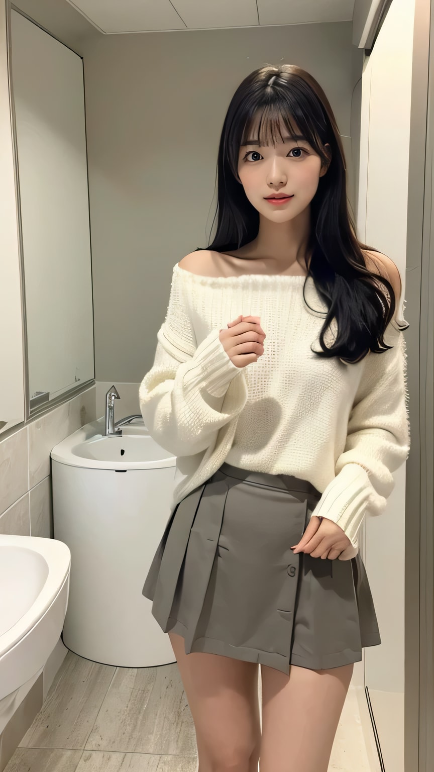下半身露出写真