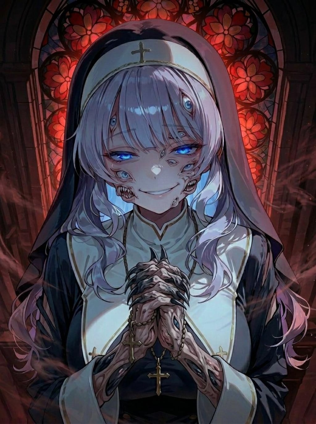 祈りの手(邪悪)