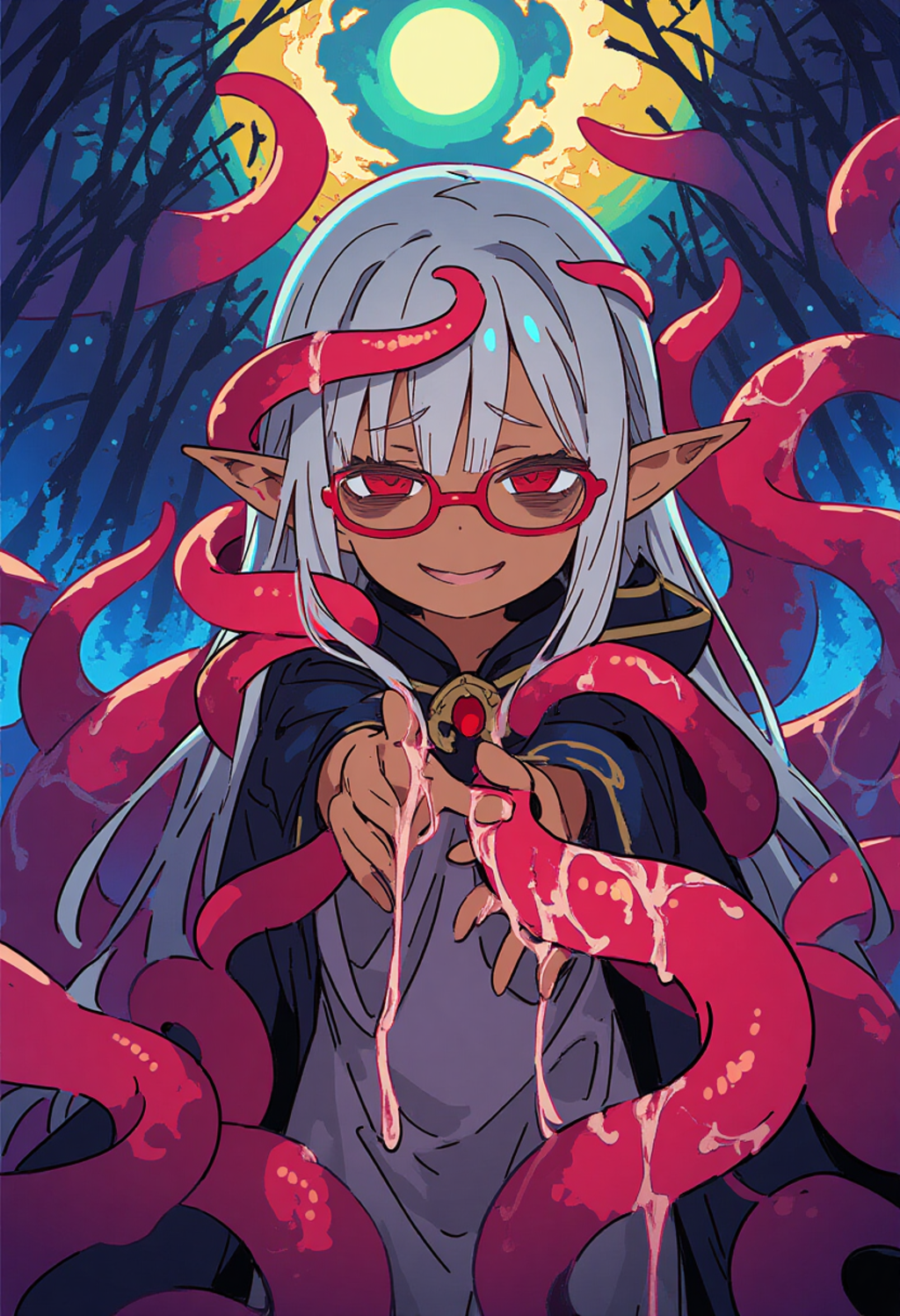 触手使いの魔術師ちゃん