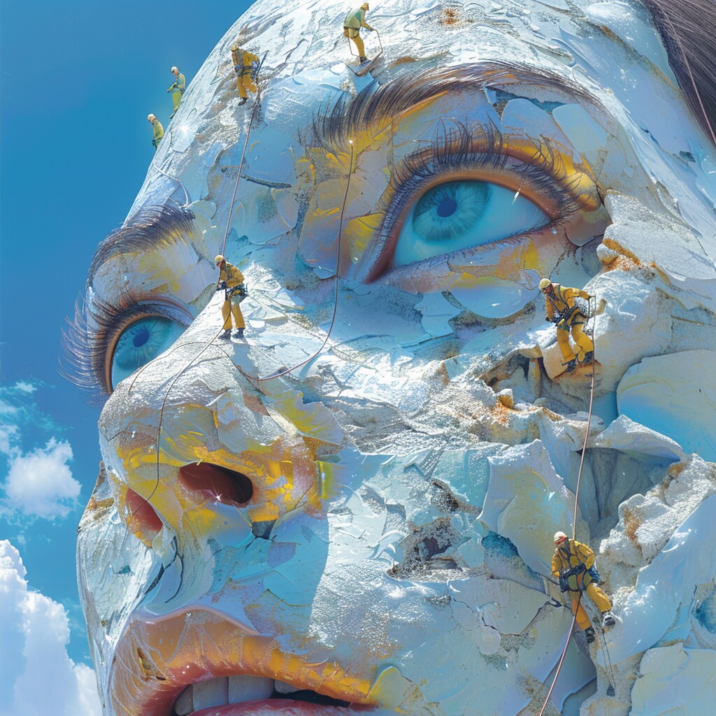 ディープフェイク ー職人が創る仮面