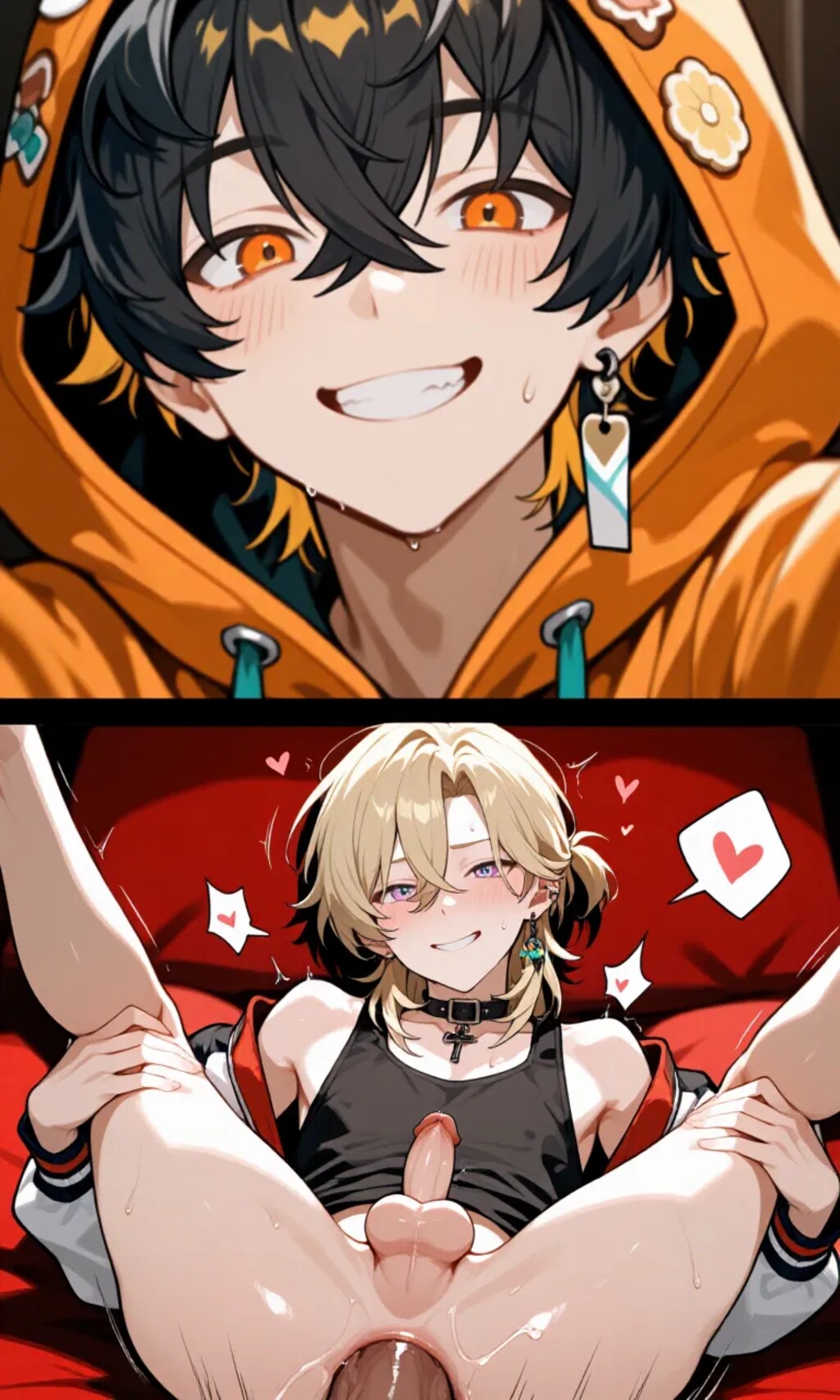 皮肉兄×メス男子くん②