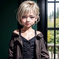 ロングコート女児 3枚目