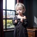 ロングコート女児 5枚目