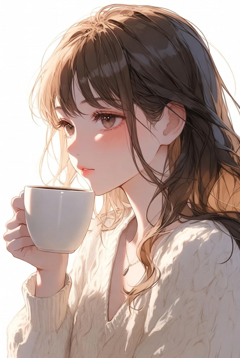 コーヒーカップ 24歳女性 | の人気AIイラスト・グラビア