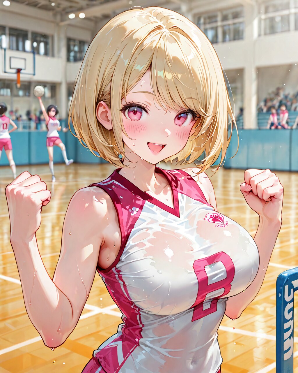 女子校の体育館はいい匂いがするのか！？