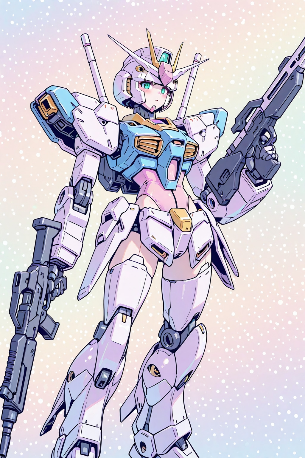 ガンダム娘 | の人気AIイラスト・グラビア