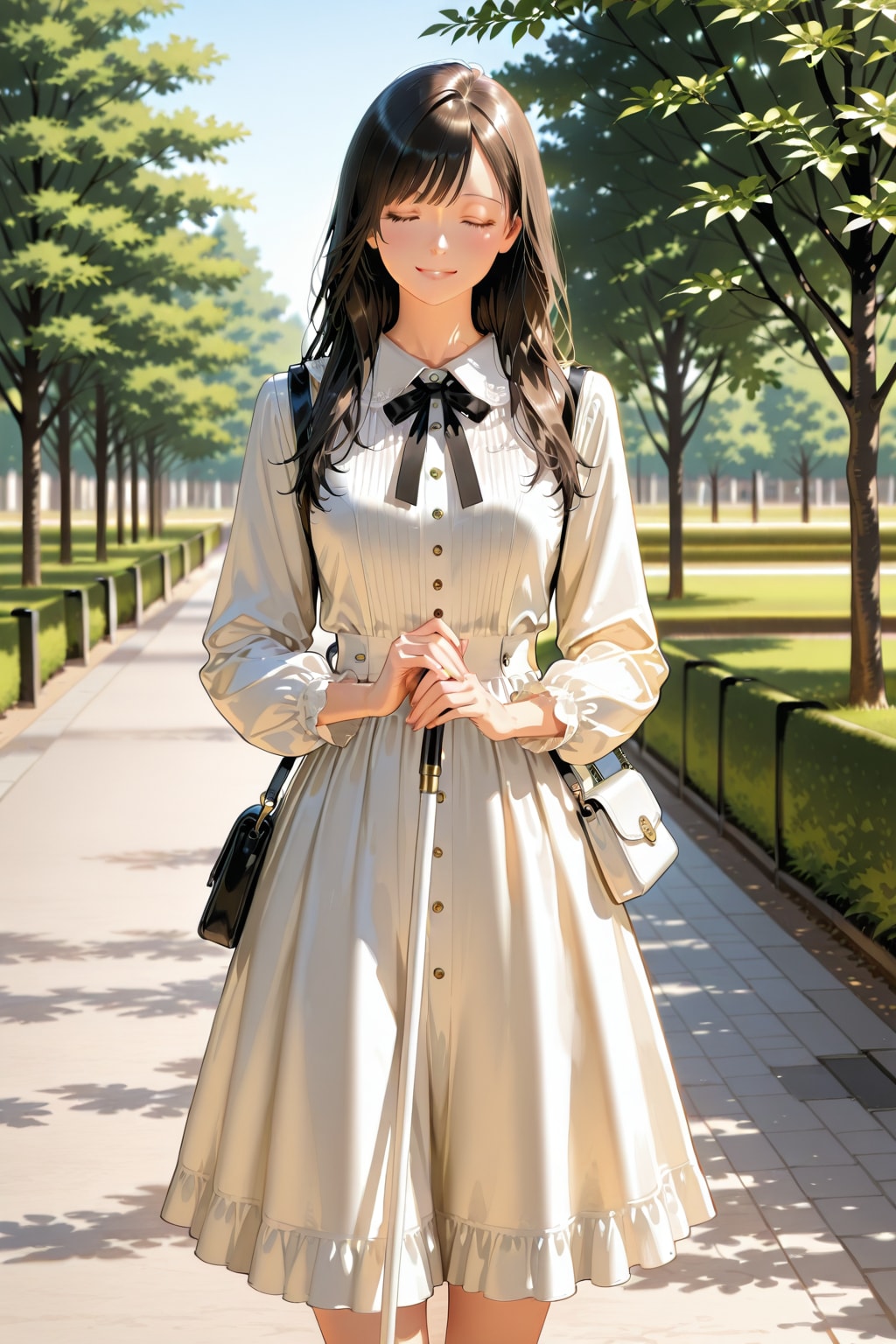 目が不自由なカノジョ