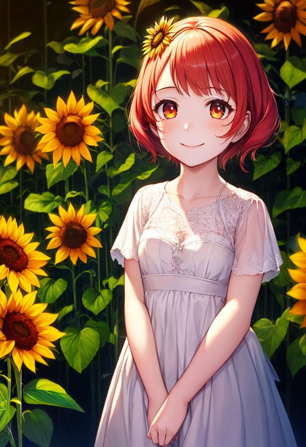お澄まし顔でパシャリ