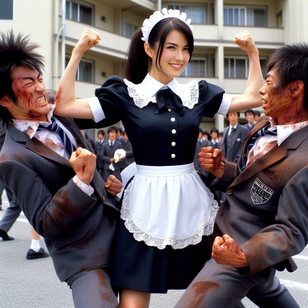 メイド長殿のキツーいお仕置き