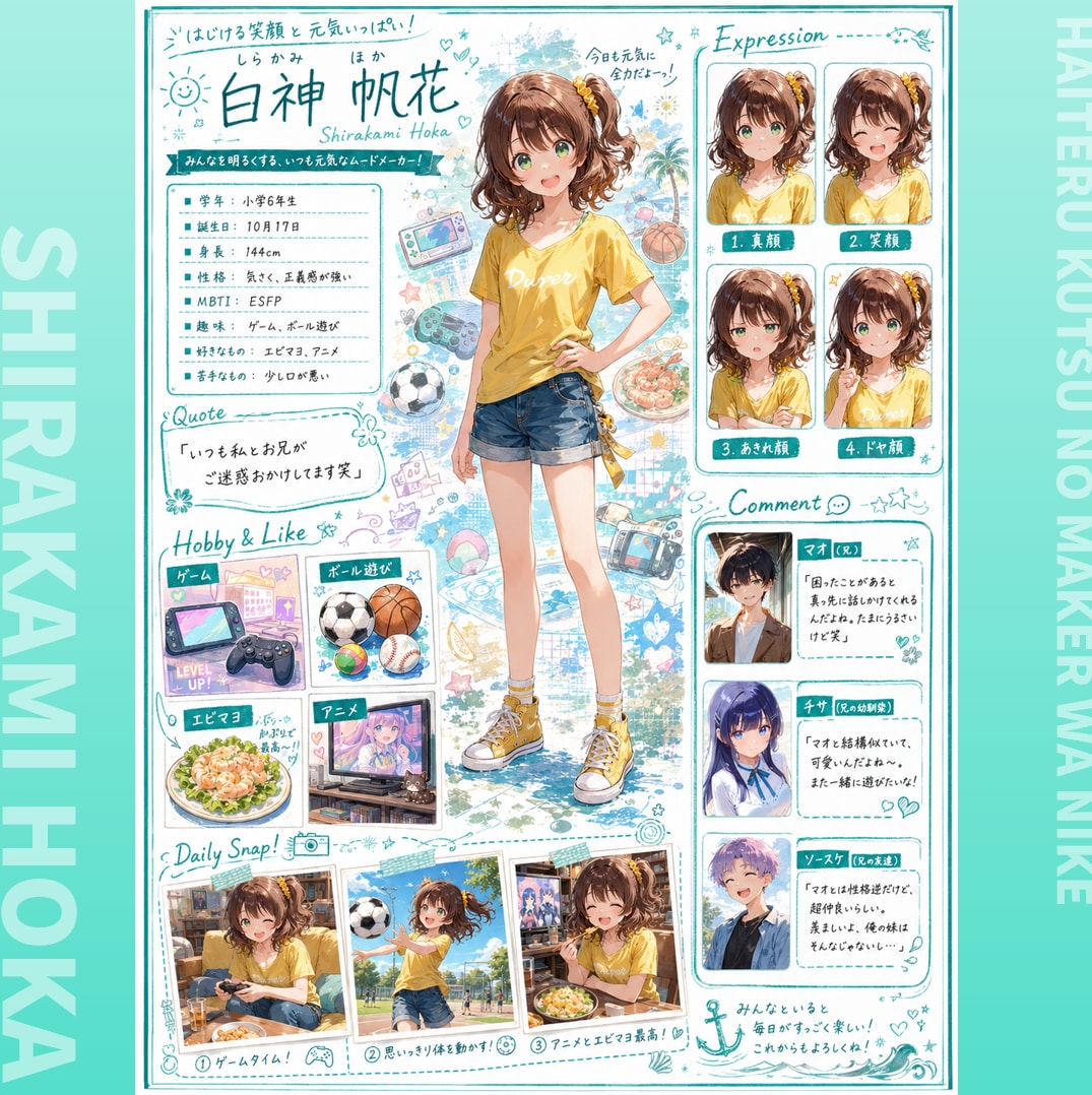 ホカ🎮 #カズの子紹介
