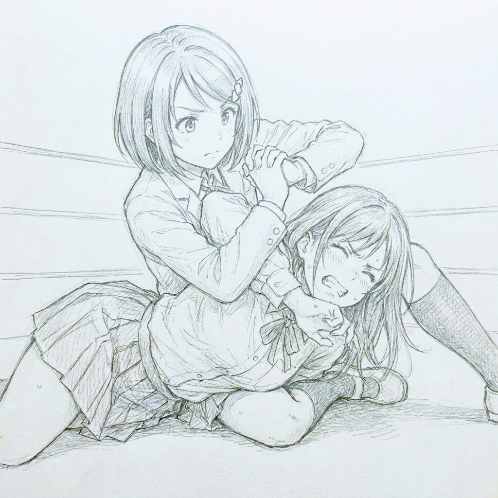 JKプロレス(師走○翁先生オマージュ)