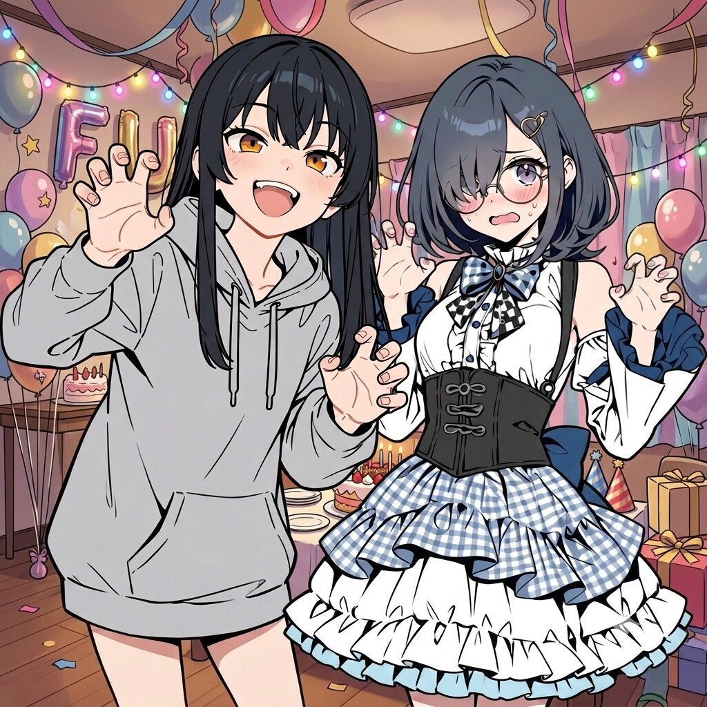 【誕生日FA】大星ふうちゃんと衣装交換！