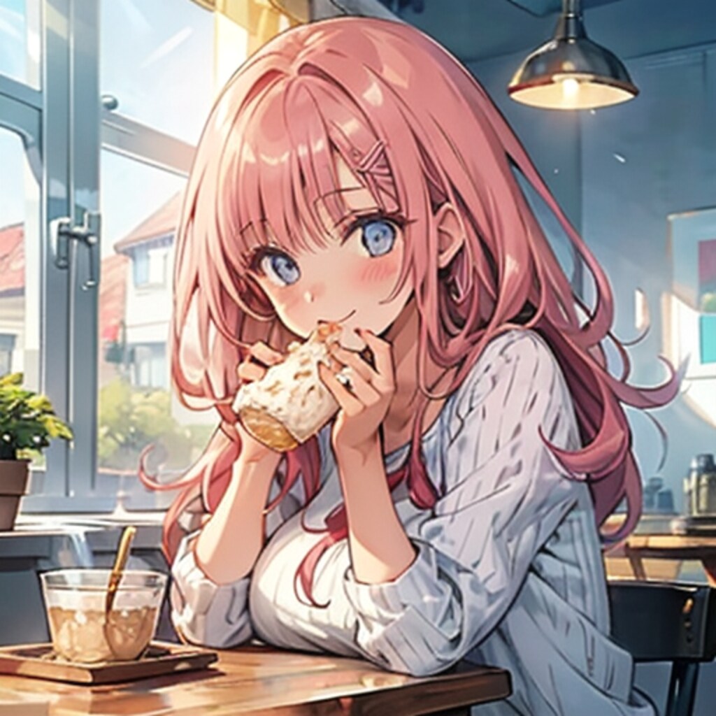 カフェでデート