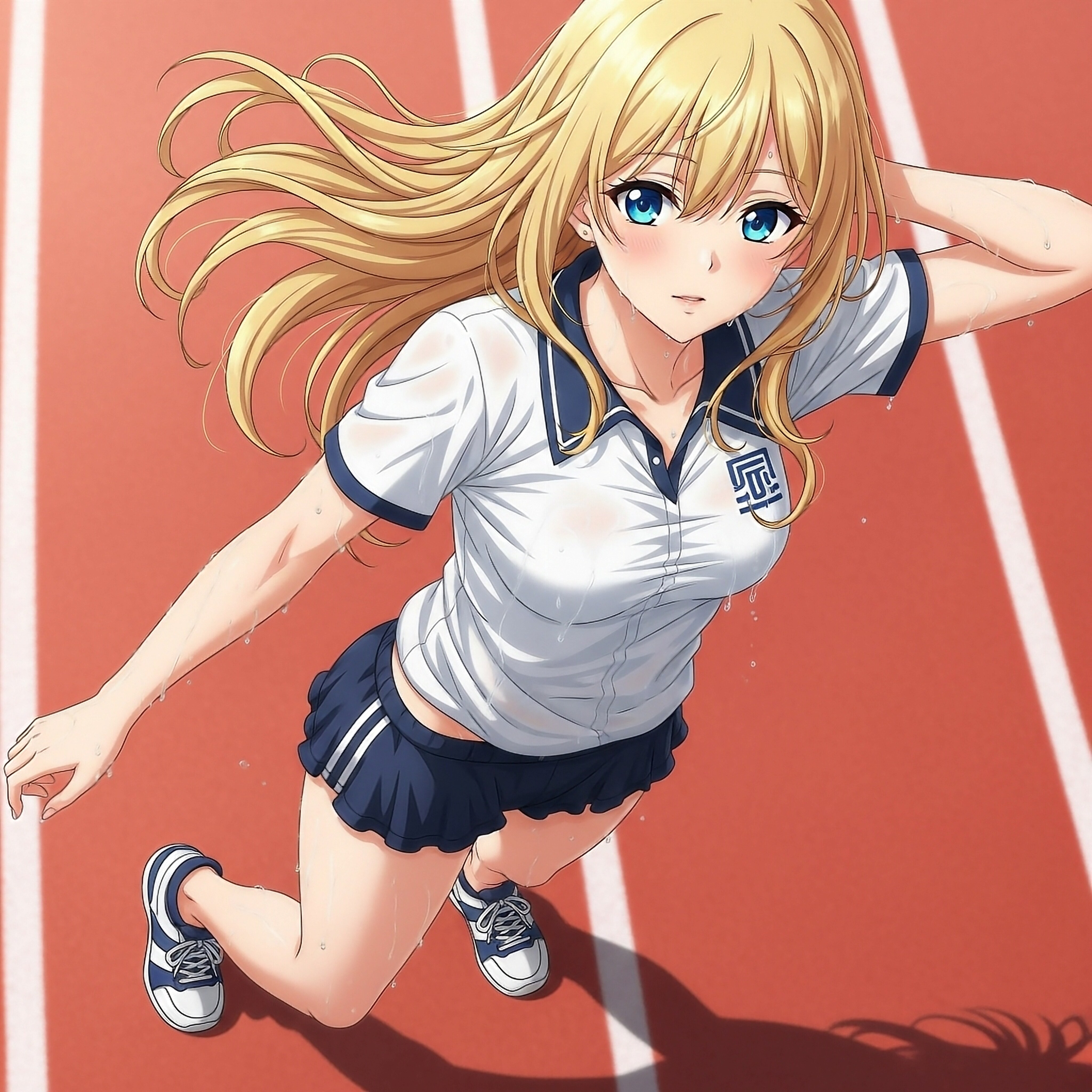 陸上女子♡