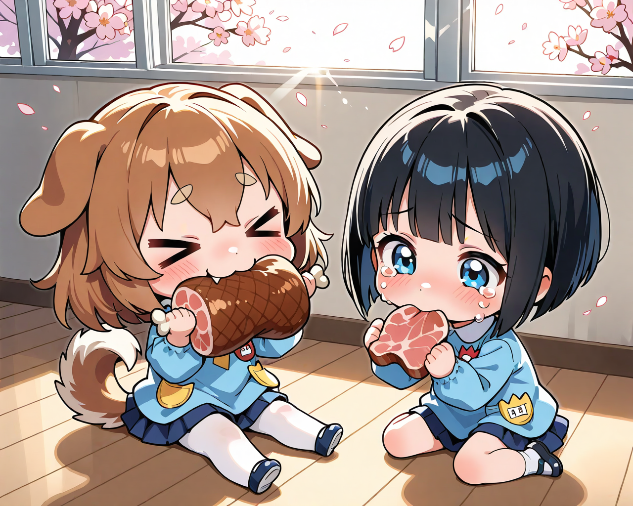 いぬみみようちえんじとちーちゃん！！ | の人気AIイラスト・グラビア