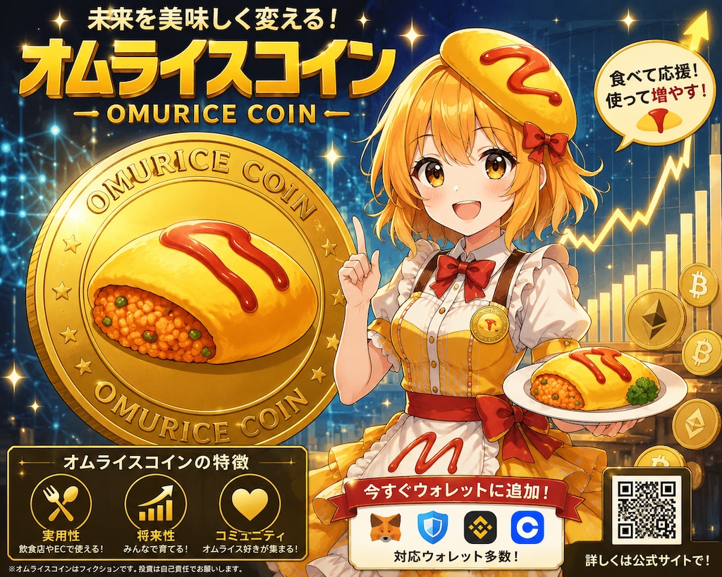 仮想通貨オムライスコイン