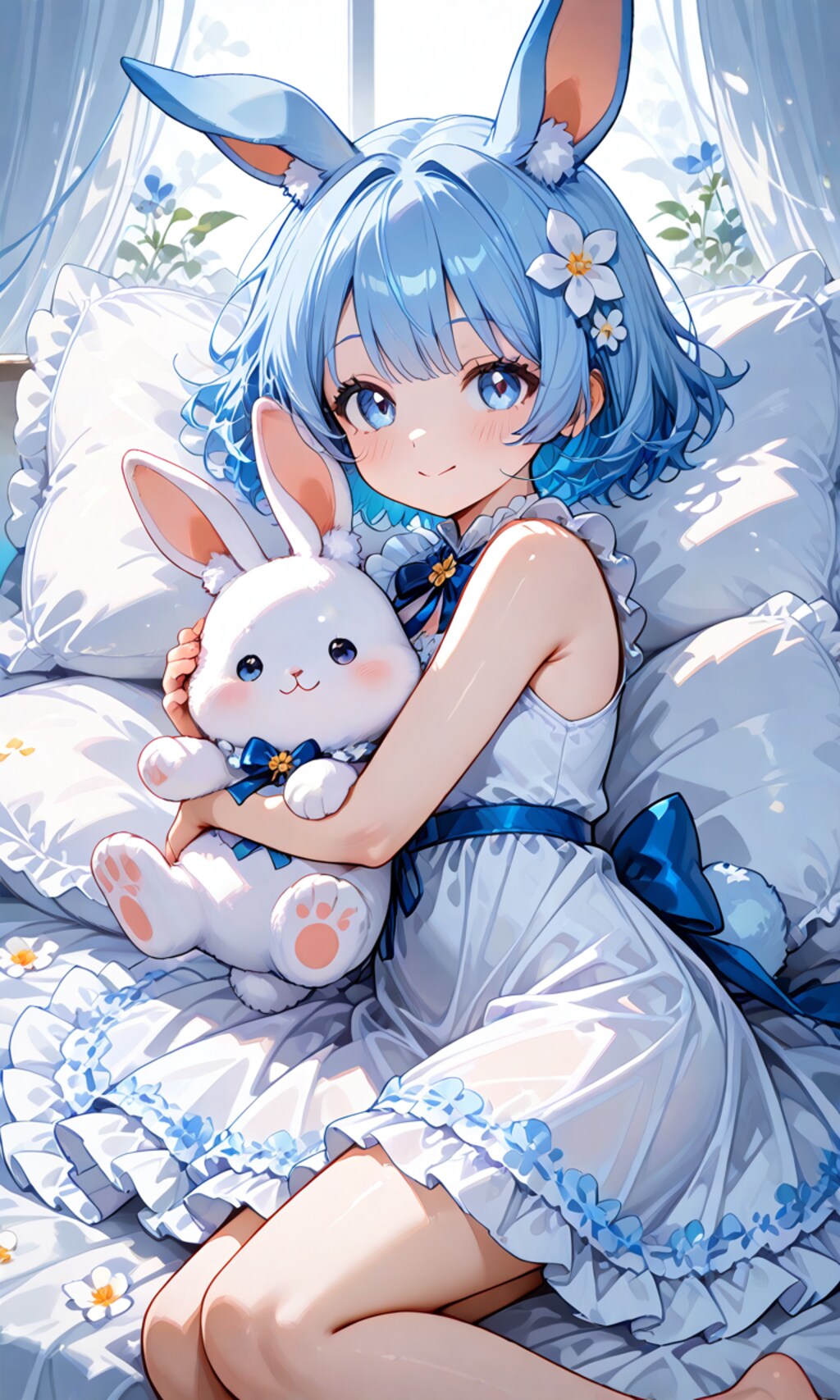 蒼のウサギさん