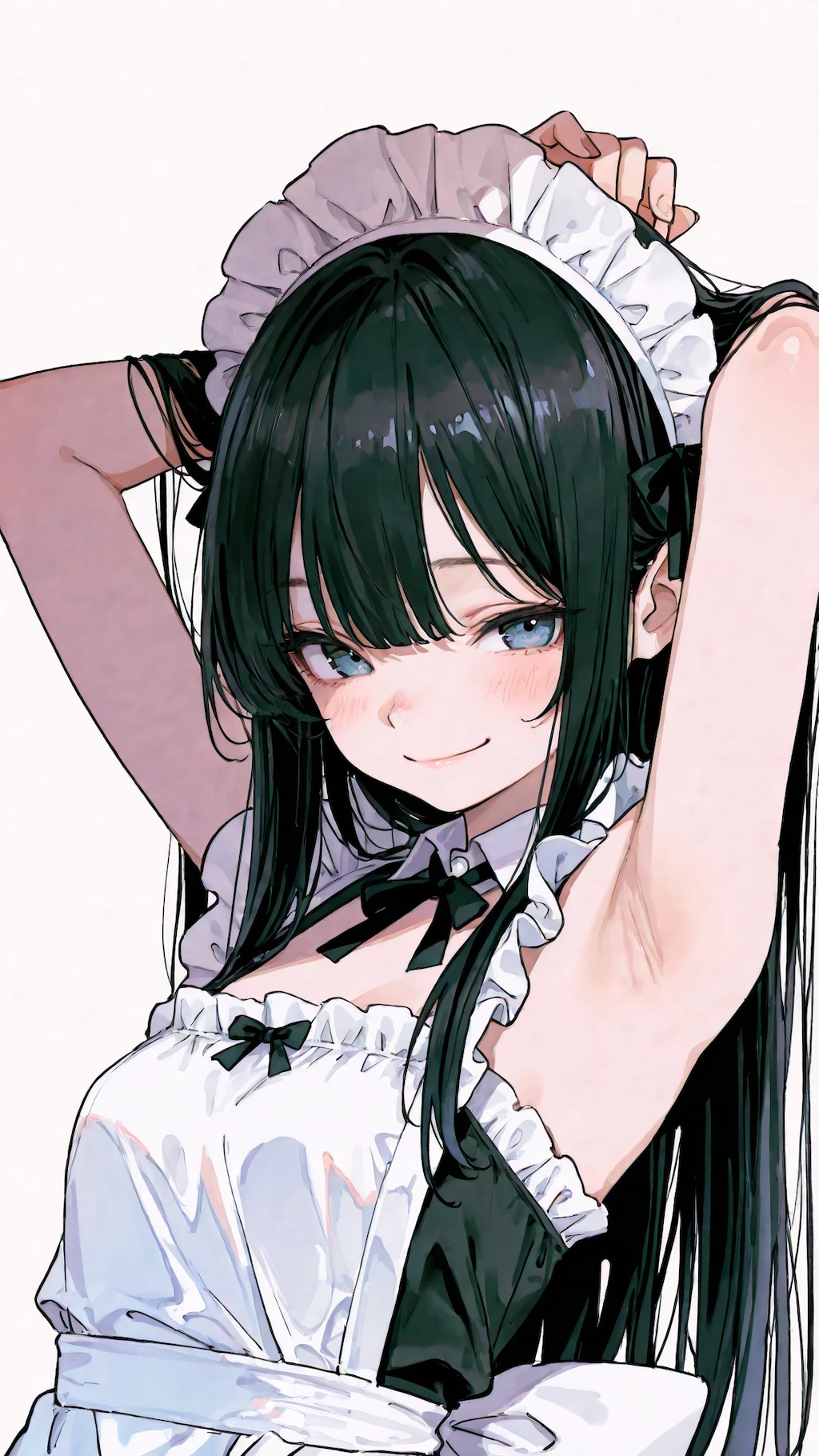 メイドさんの脇