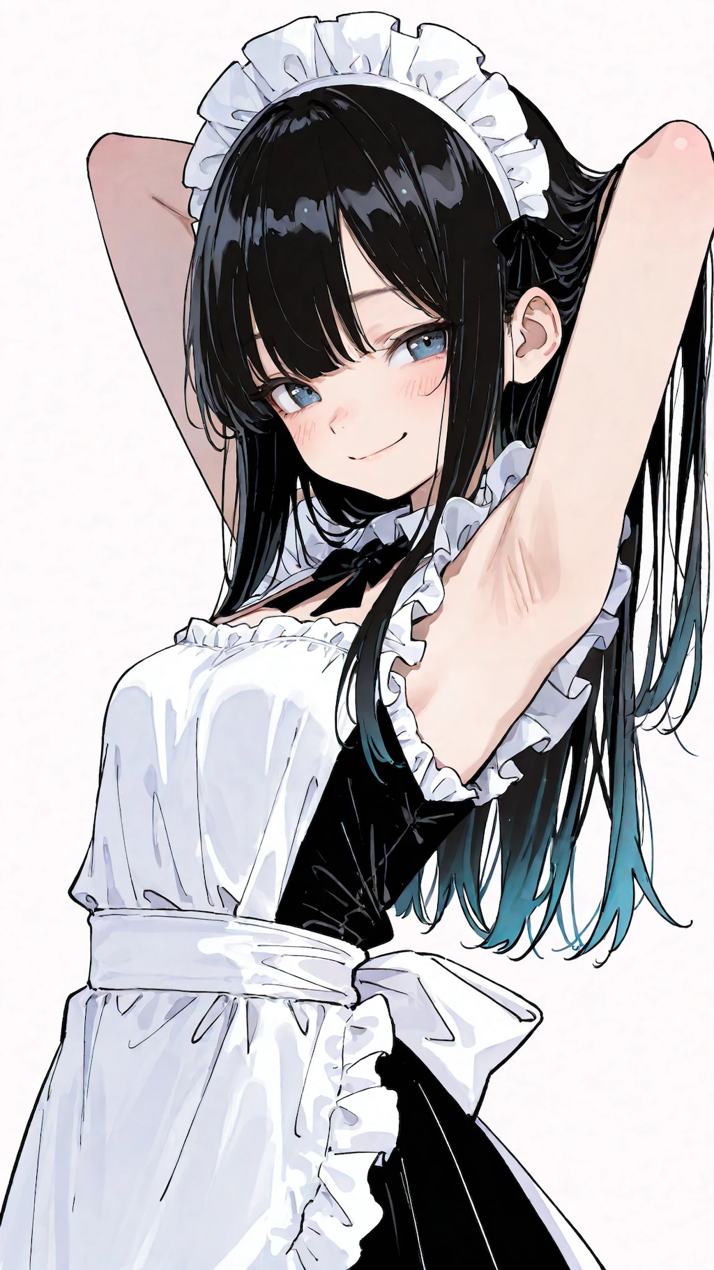 メイドさんの脇