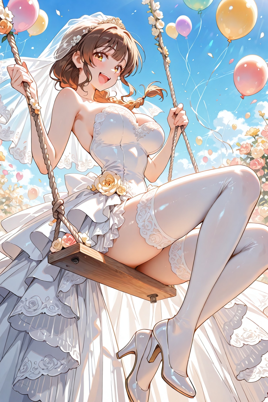 この幸せ、空まで届くといいね💕