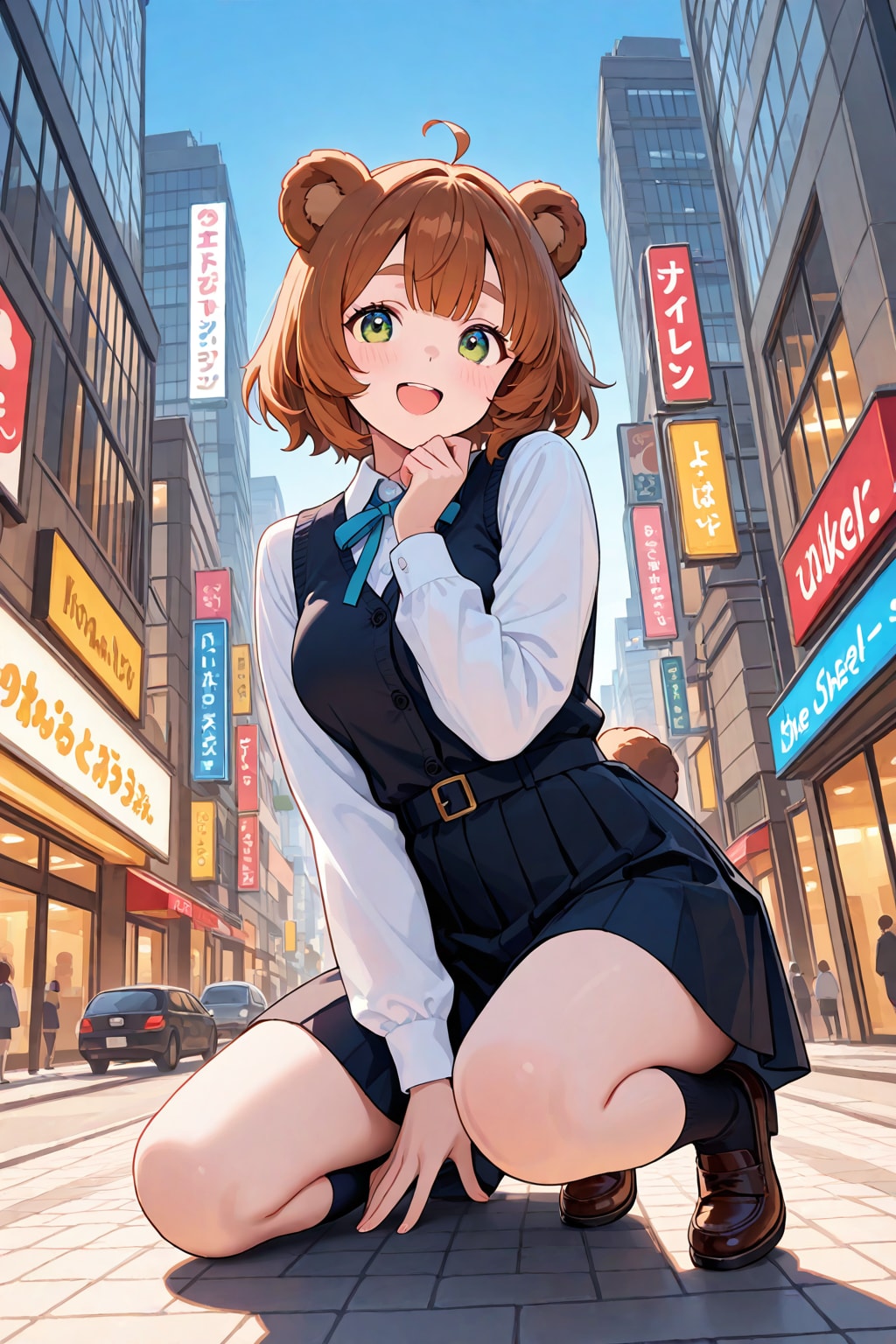 町まで来ないでね