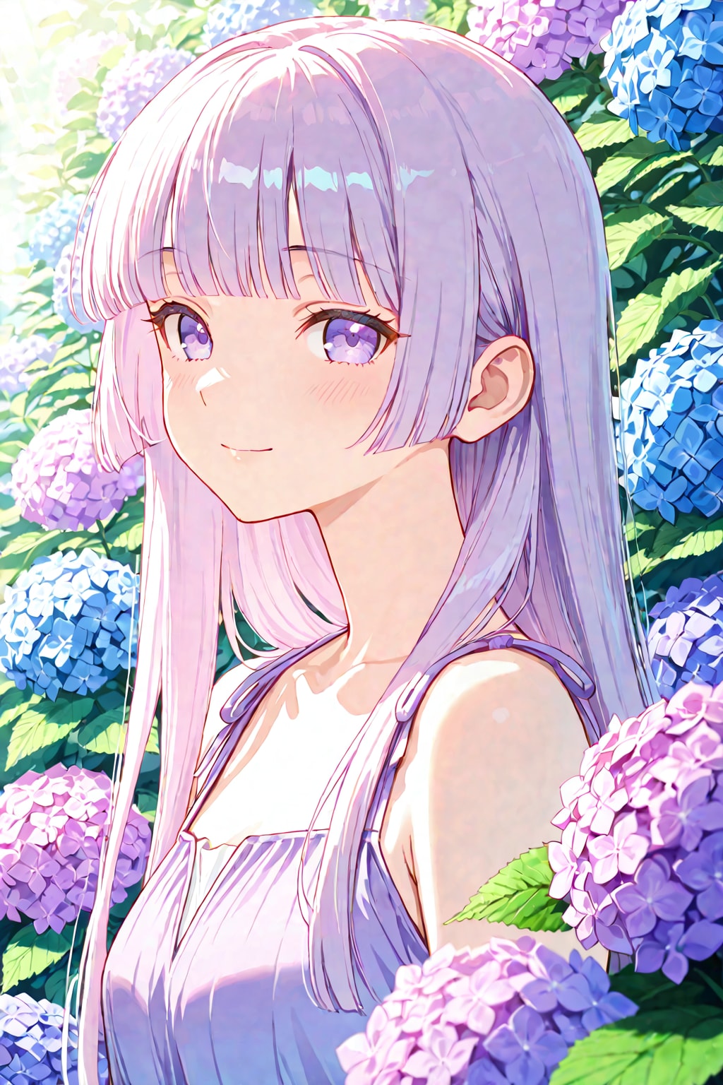 紫陽花。