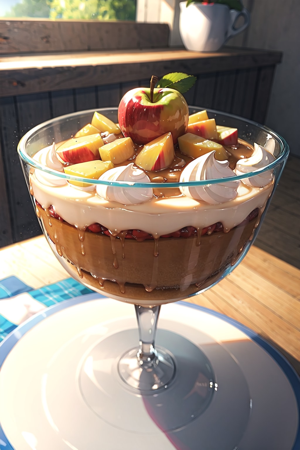 リンゴプリン | の人気AIイラスト・グラビア