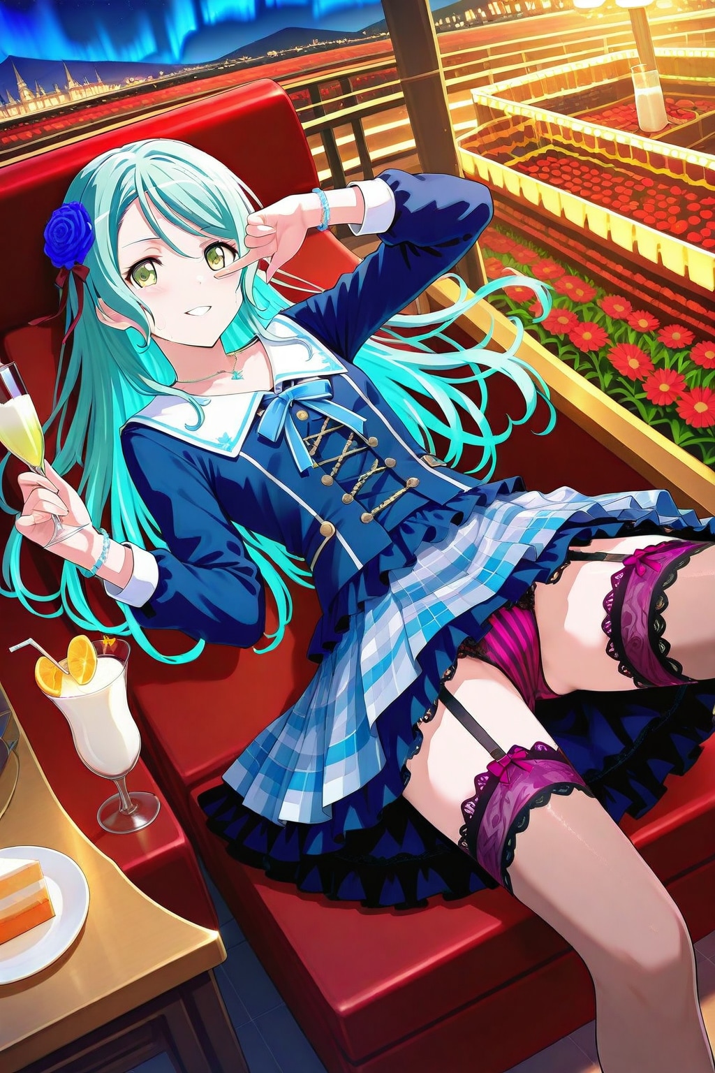 バンドリの子のパンチラ