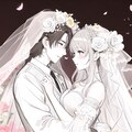 幸せそうな新郎新婦 5枚目