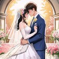 幸せそうな新郎新婦 8枚目