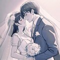 幸せそうな新郎新婦 10枚目