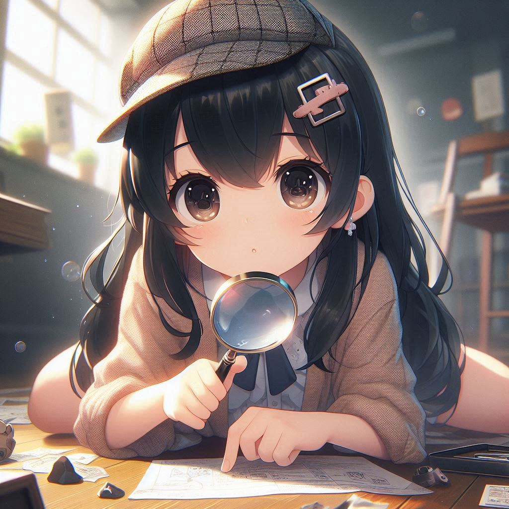 美少女探偵(DALL-E)(3) | の人気AIイラスト・グラビア