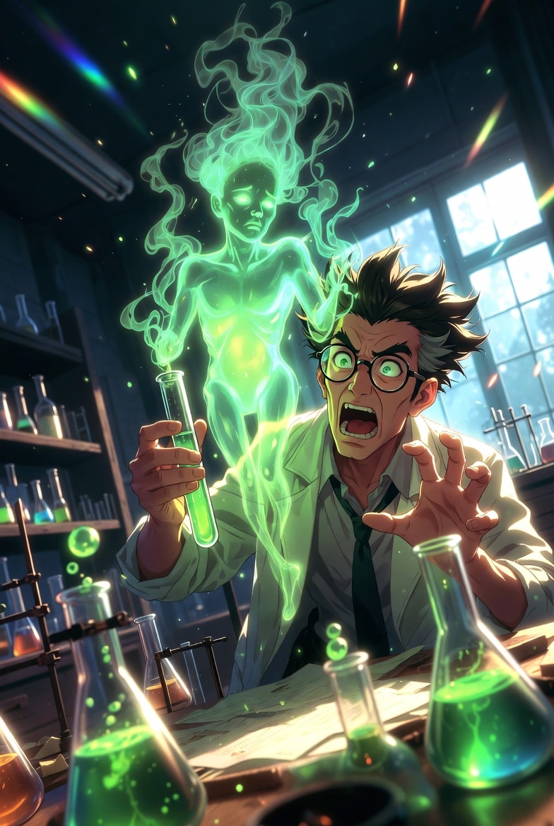 E = \lim_{t \to \infty} \int_{V} \rho(\mathbf{r}) \cdot e^{i \psi(\mathbf{r}, t)} \, dV | の人気AIイラスト・グラビア