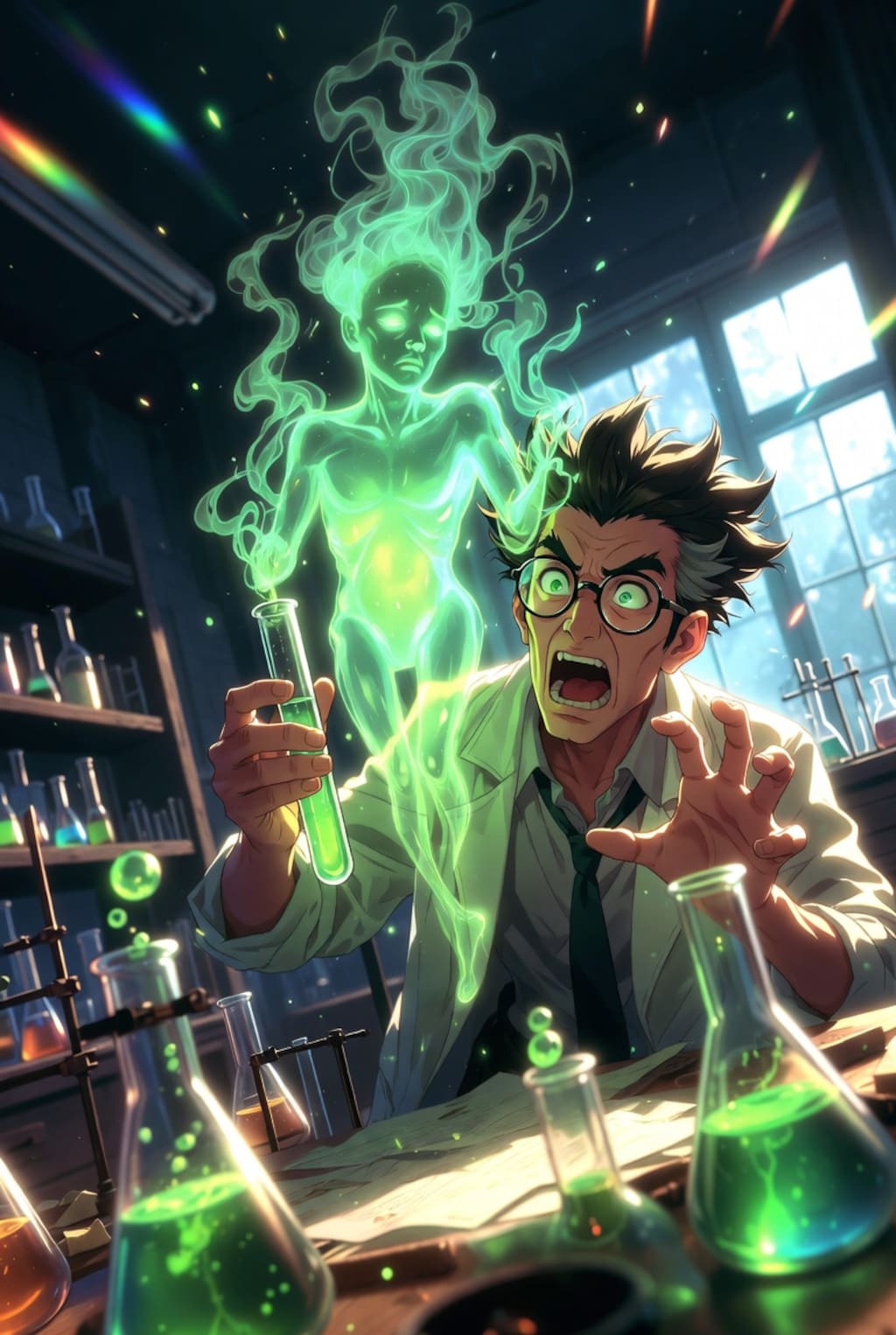 E = \lim_{t \to \infty} \int_{V} \rho(\mathbf{r}) \cdot e^{i \psi(\mathbf{r}, t)} \, dV