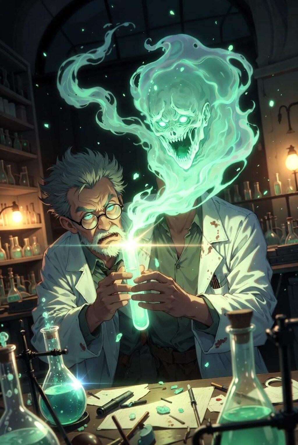 E = \lim_{t \to \infty} \int_{V} \rho(\mathbf{r}) \cdot e^{i \psi(\mathbf{r}, t)} \, dV