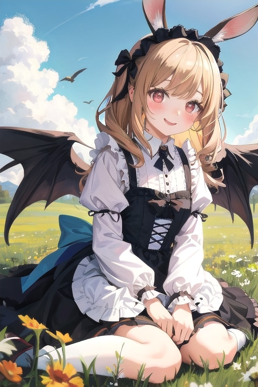 悪魔の笑みのV4Bちゃん