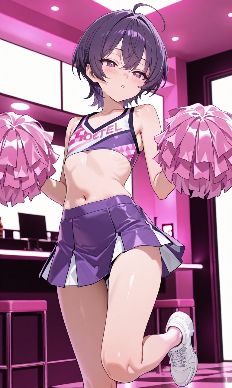 応援してくれる烏夜ちゃん