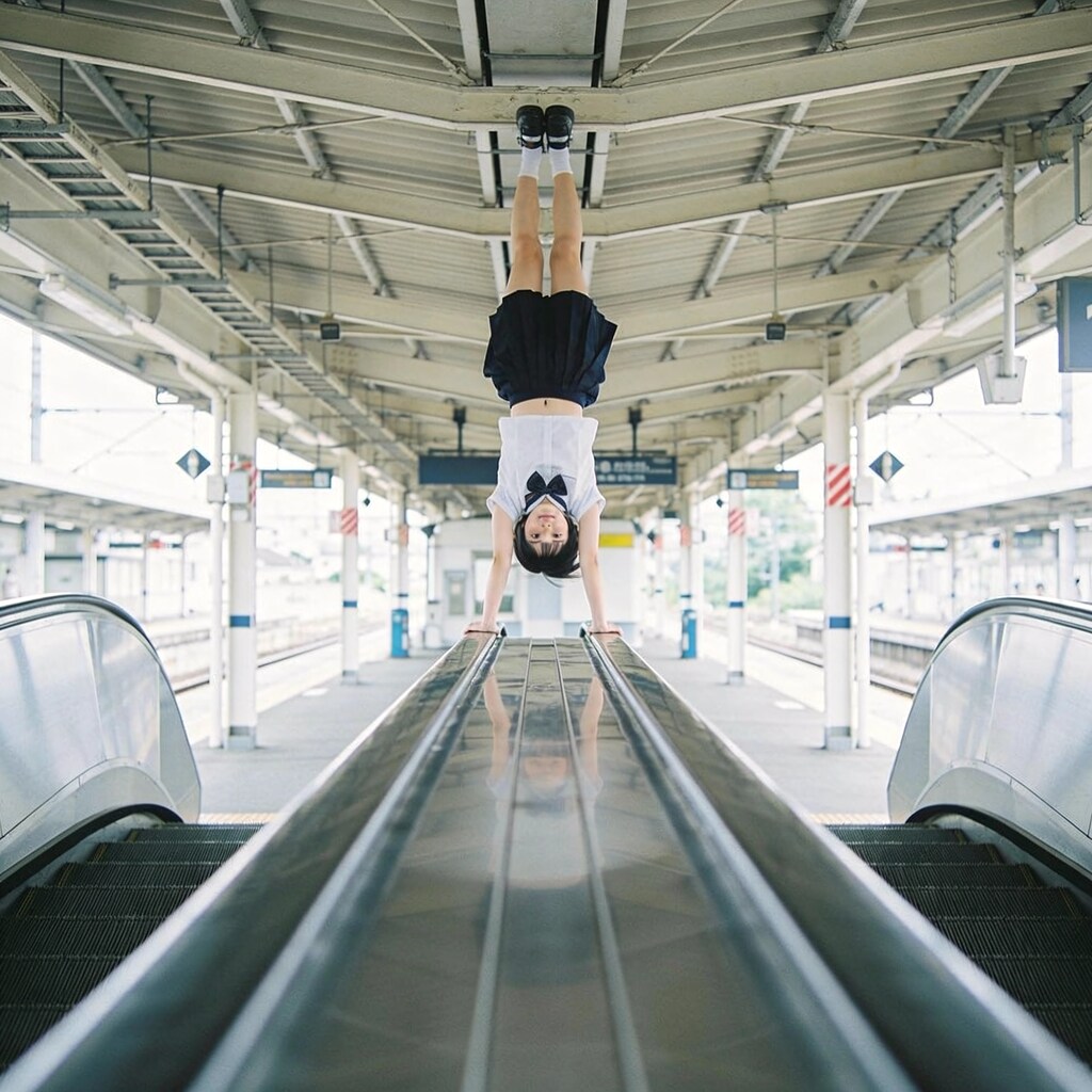 Perfect Balance on the Escalator Edge