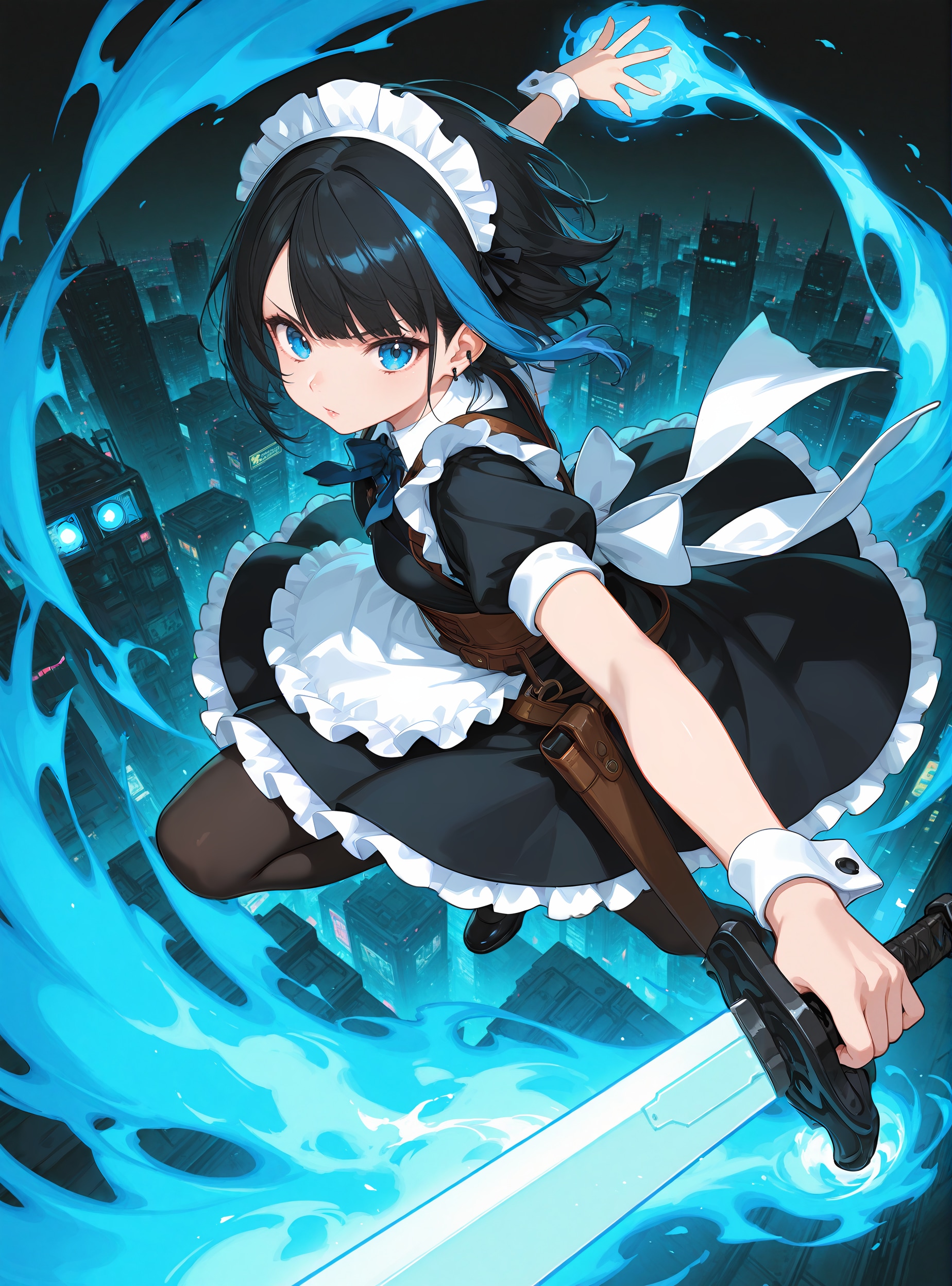 Tactical Maid Wizard | の人気AIイラスト・グラビア
