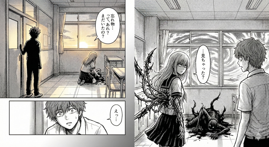 嘘漫画の1ページ企画参加投稿