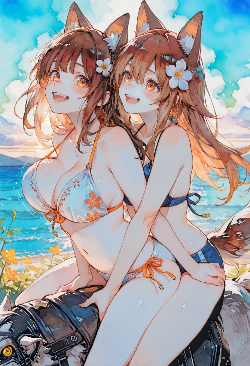 けもみみ姉妹グラビア集