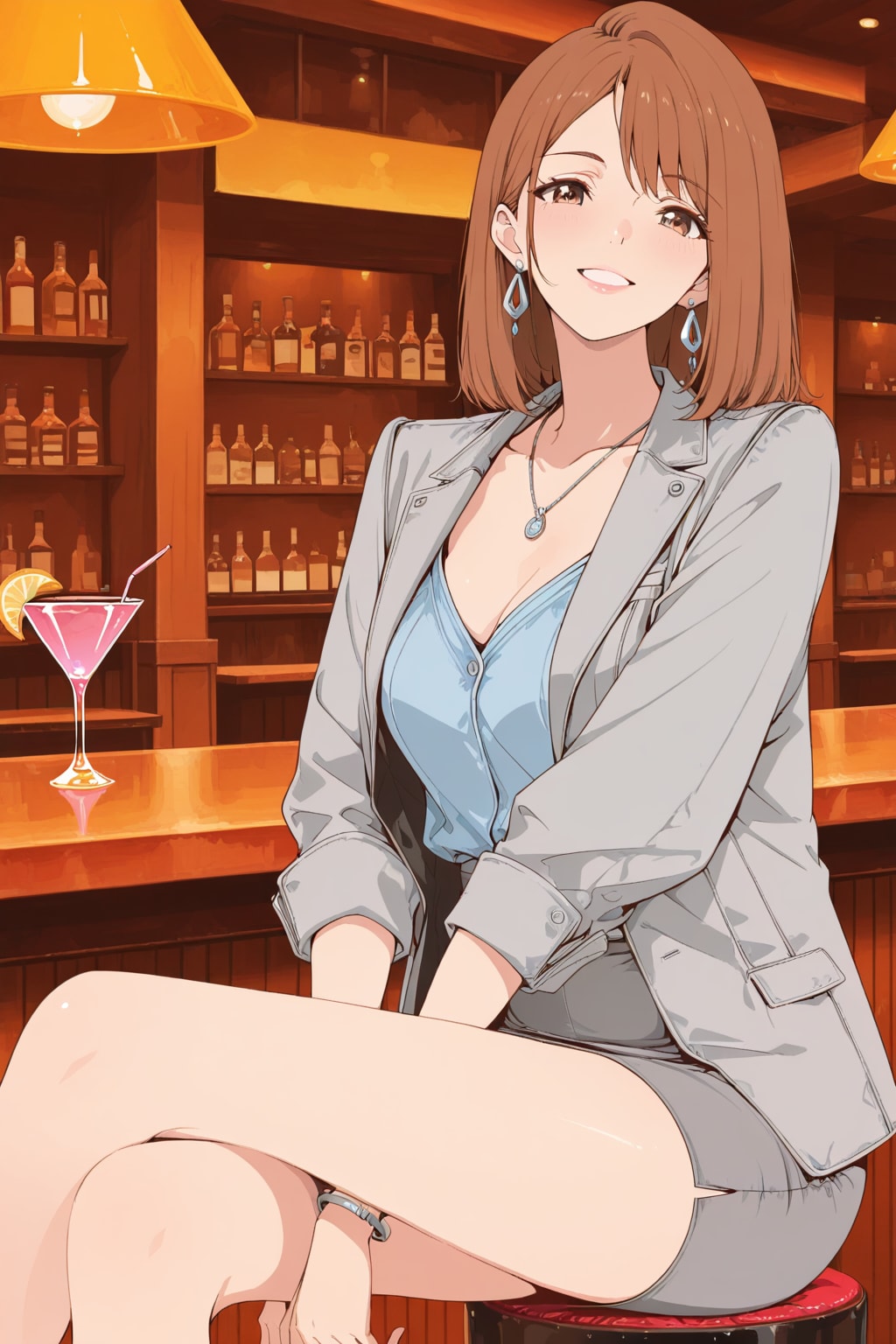 woman at bar 8