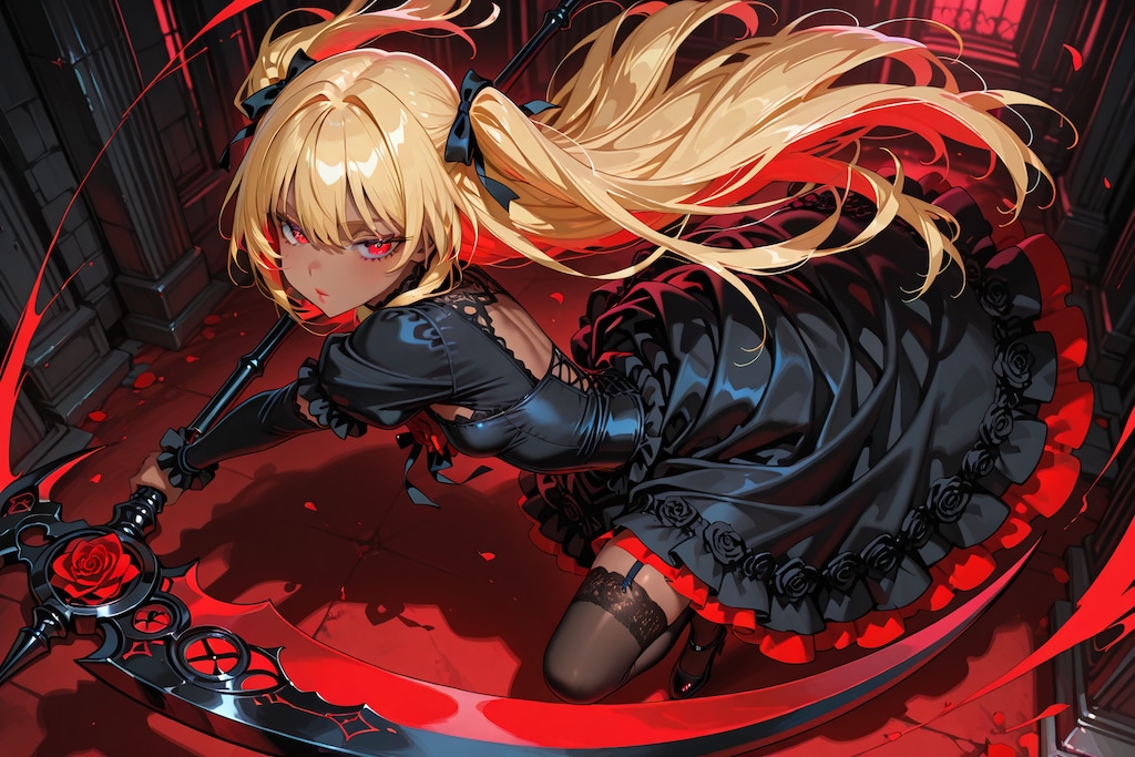 この娘 ほんとは金髪(クリーム色)なんです